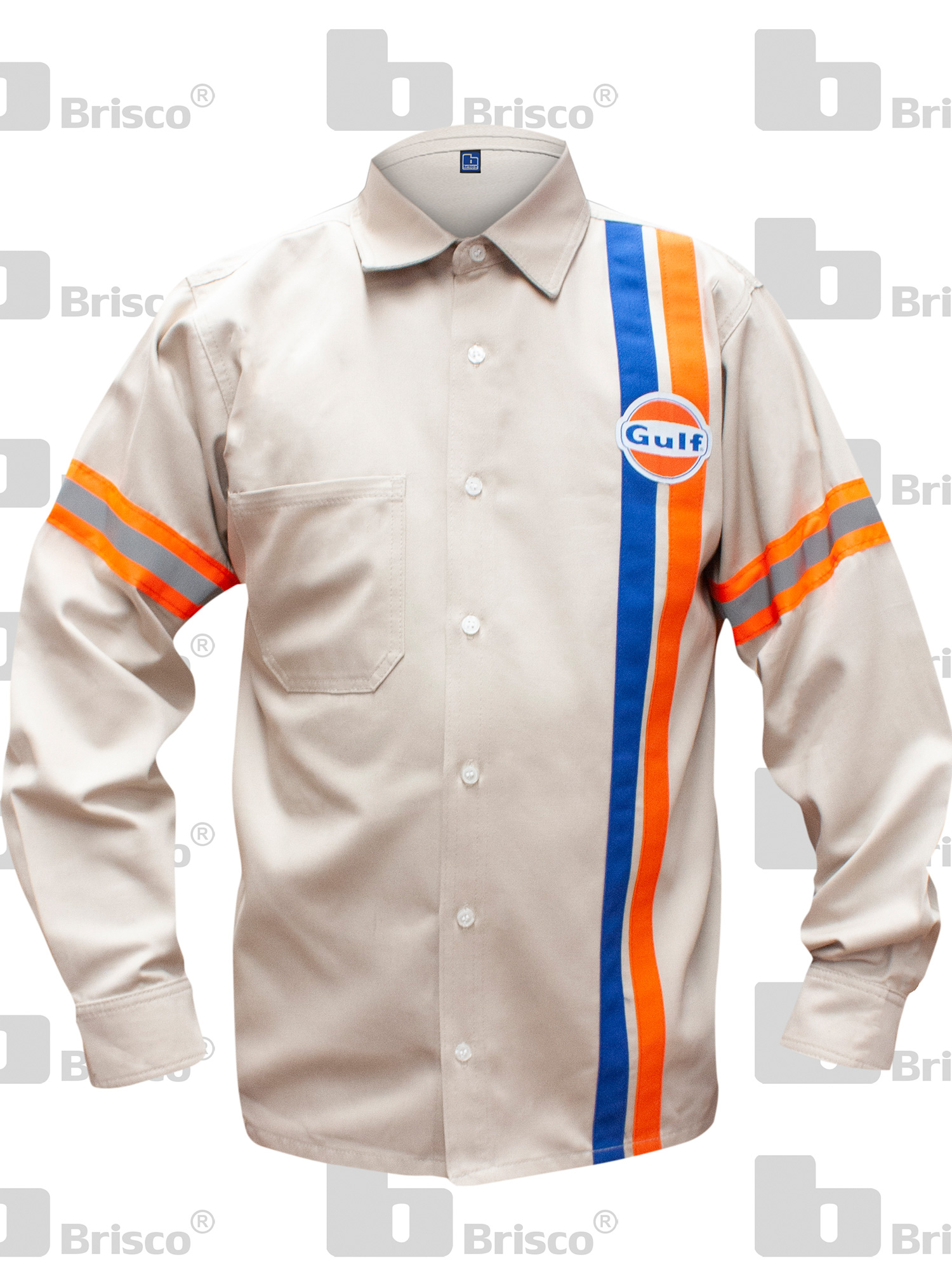 camisa caballero gulf