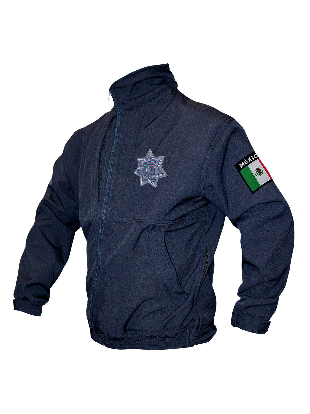 chamarra tactica azul