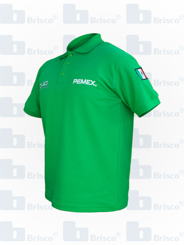 playera polo piqué para despachador pemex nueva imagen