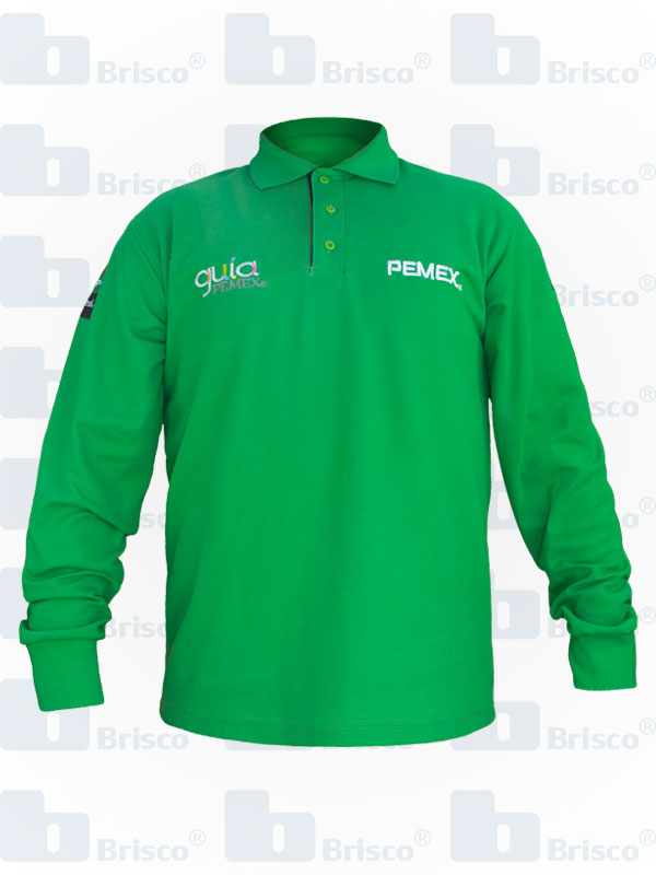 playera polo piqué para despachador pemex nueva imagen