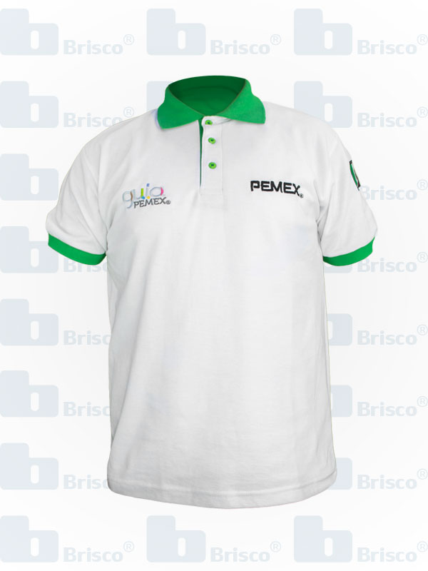 playera polo piqué para supervisor pemex nueva imagen