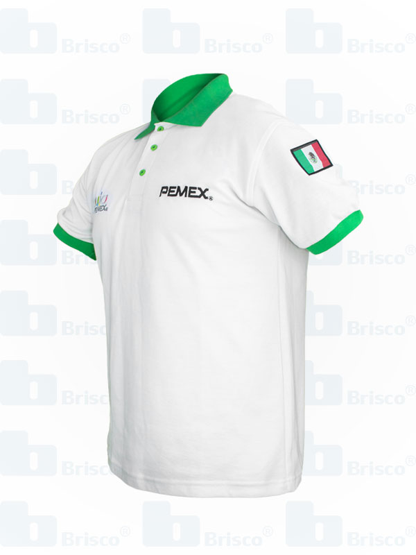 playera polo piqué para supervisor pemex nueva imagen